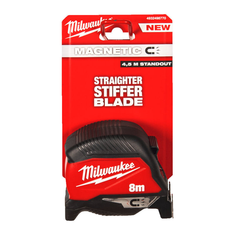 Mágneses mérőszalag 8m-30mm (MILWAUKEE 4932498770)