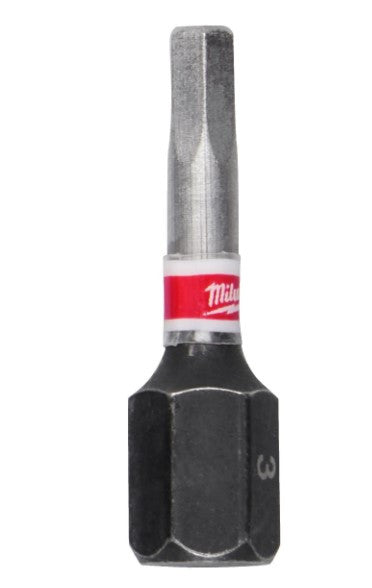 Shockwave bit Hex3 25mm (3db/cs) (MILWAUKEE 4932500379)