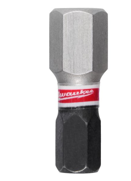 Shockwave bit Hex8 25mm (3db/cs) (MILWAUKEE 4932500383)