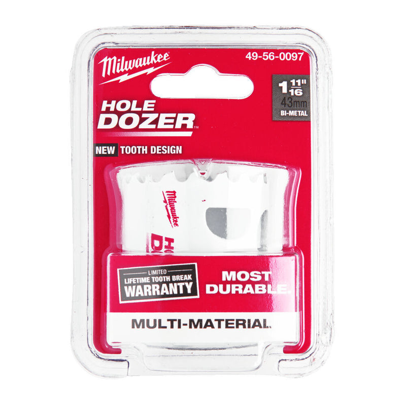 Hole Dozer™ Bimetál lyukfűrész KOBALT  43 mm (MILWAUKEE 49560097)