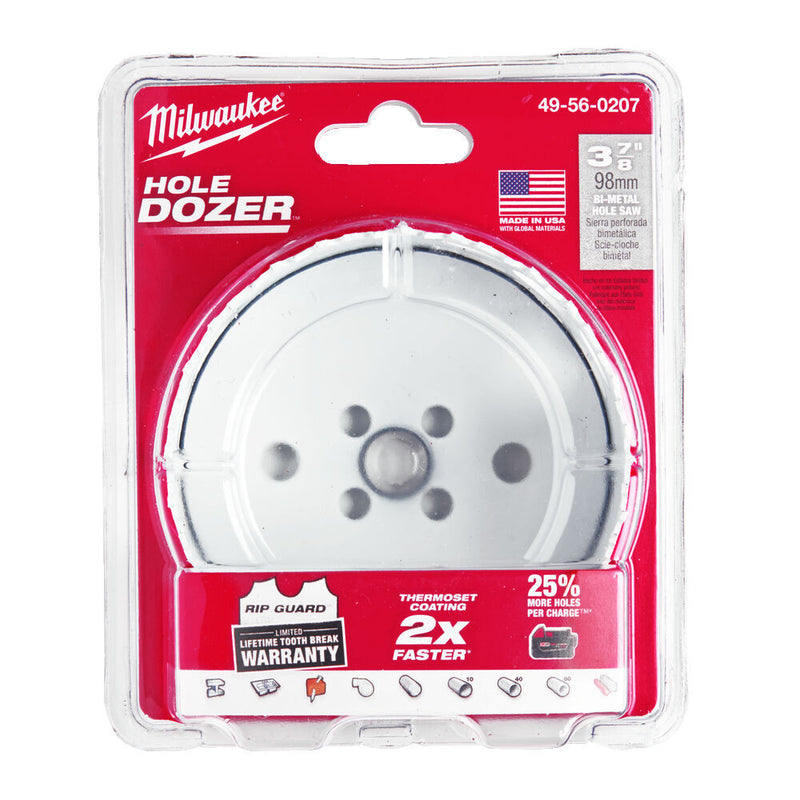 Hole Dozer™ Bi-Metal Hole Saw COBALT 98 mm (MILWAUKEE 49560207)