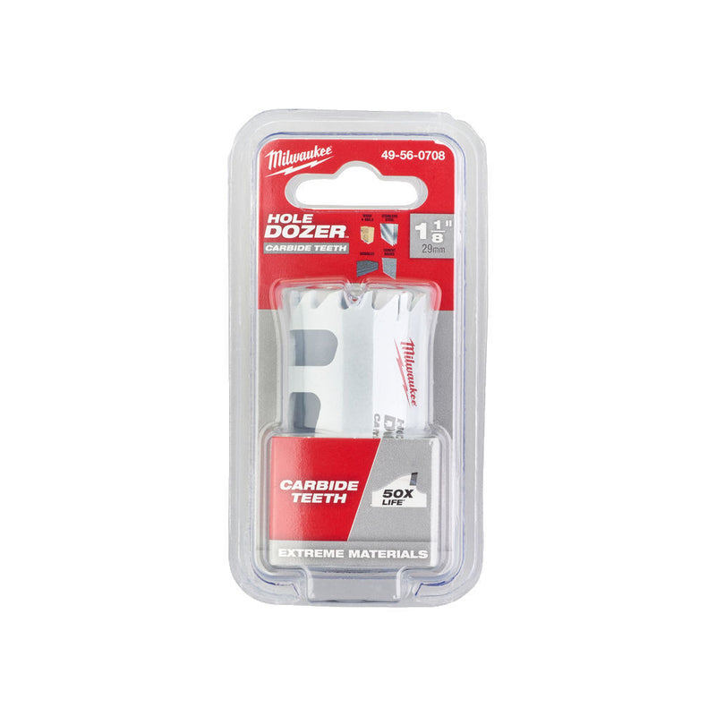 Hole Dozer™ Bimetál lyukfűrész KARBID 29 mm (MILWAUKEE 49560708)