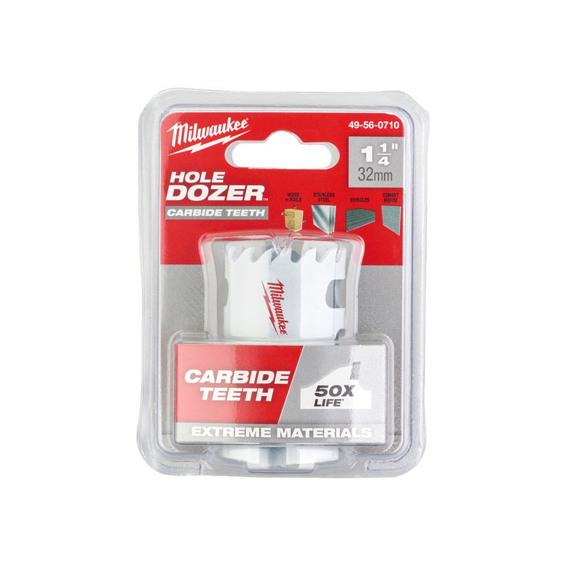 Hole Dozer™ Bimetál lyukfűrész KARBID 32 mm (MILWAUKEE 49560710)