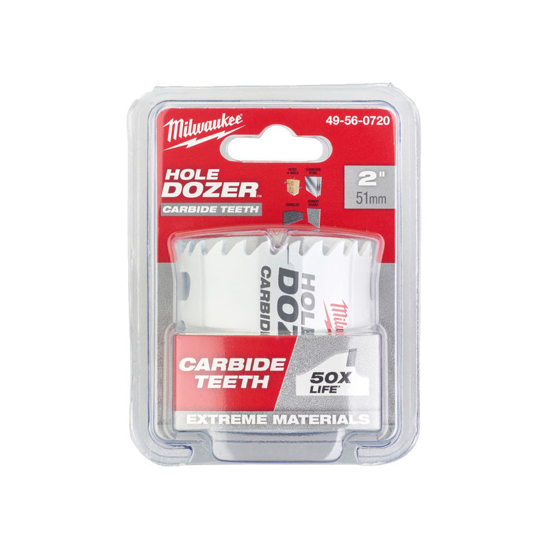 Hole Dozer™ Bimetál lyukfűrész KARBID 51 mm (MILWAUKEE 49560720)