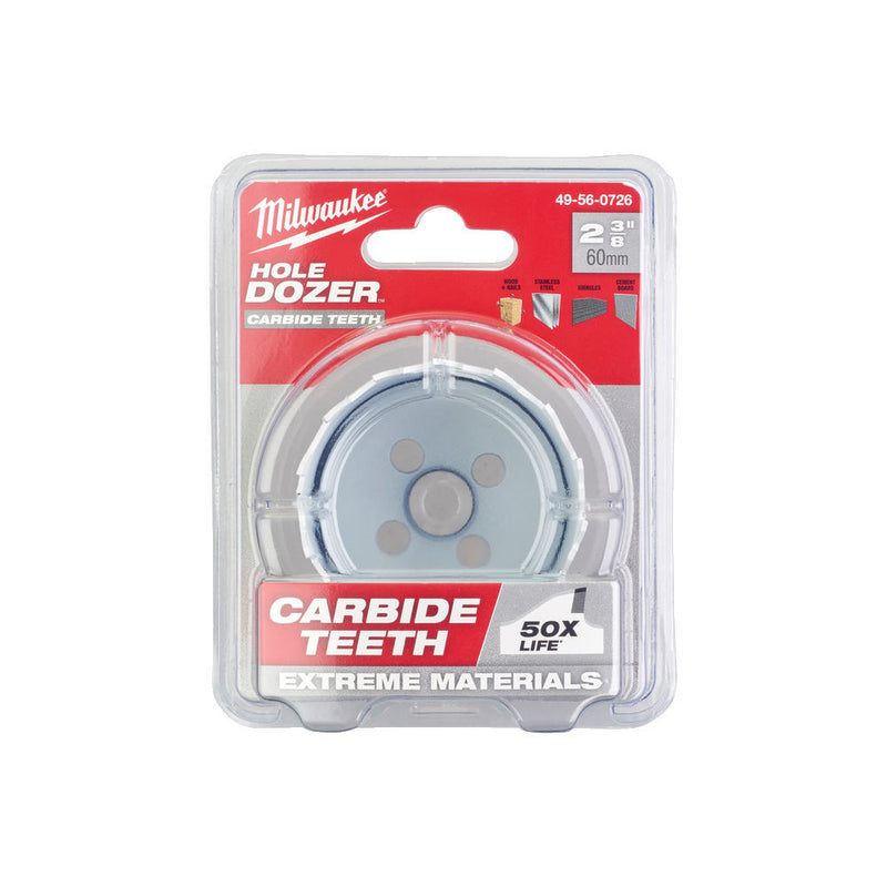 Hole Dozer™ Bimetál lyukfűrész KARBID 60 mm (MILWAUKEE 49560726)