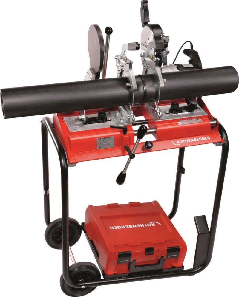 Elektromos műanyag csőhegesztő gép SANILINE P160 ROCASE Ø40-160mm, 1.85kW/230V (ROTHENBERGER 54004)