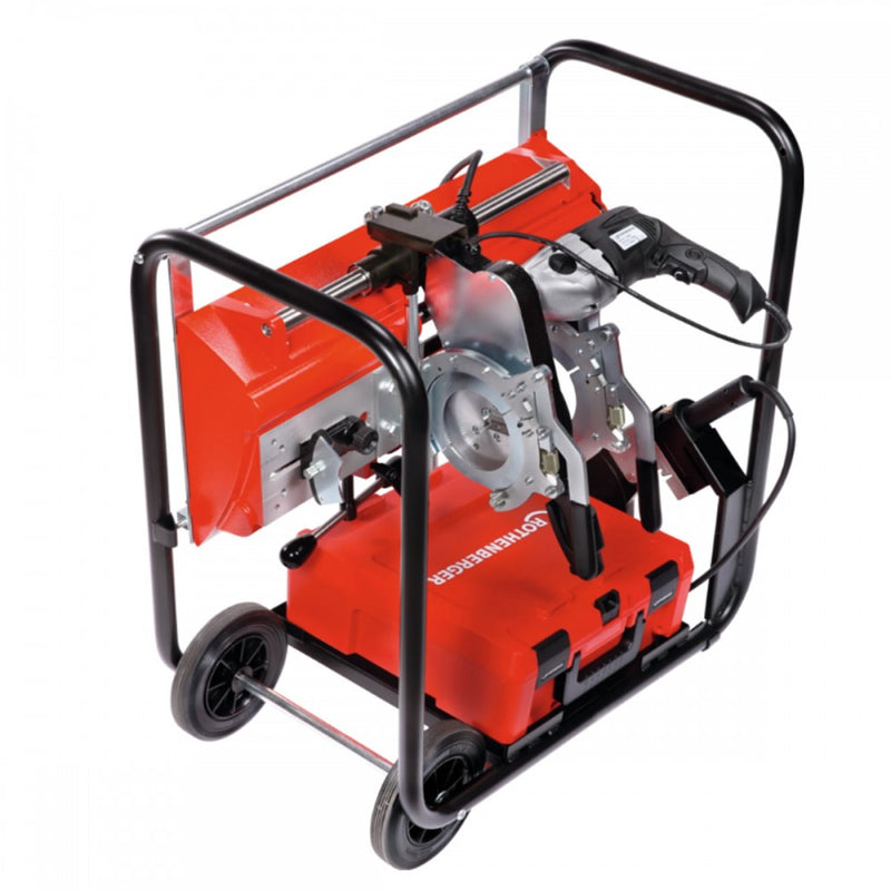 Elektromos műanyag csőhegesztő gép SANILINE P160 ROCASE Ø40-160mm, 1.85kW/230V (ROTHENBERGER 54004)