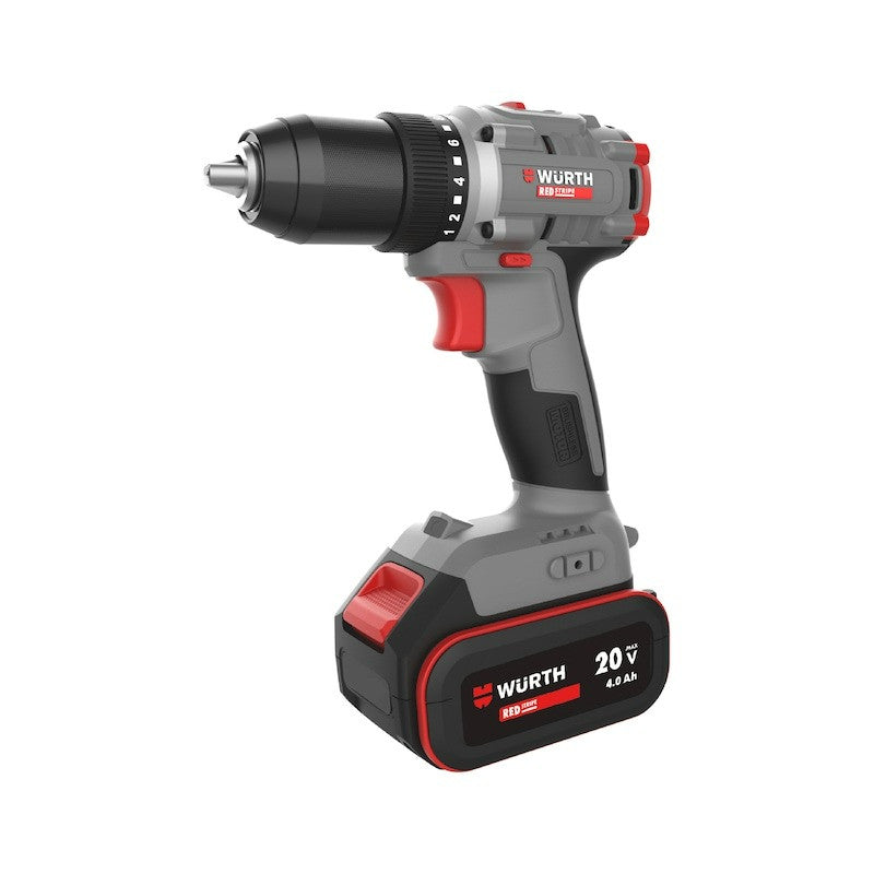 Akkus fúrócsavarozó, ABSR 20 COMPACT REDSTRIPE -RS-AKS-FRCSV-(ABSR20CPT)-1X2AH-T (Würth 5702511111)