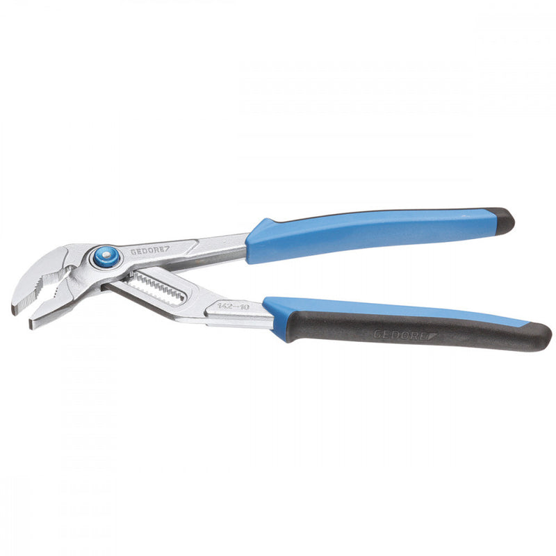 Gedore universal pliers 10'', 15-position adjustable, 2K handle (GEDORE 142 10 JC)