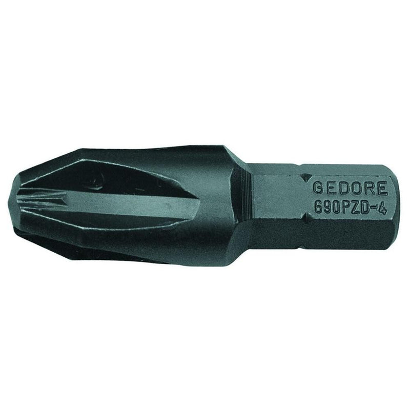 Kereszthornyú csavarhúzó bit PZD 4 (GEDORE 690 PZD 4 S-010)
