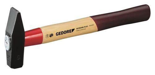 Locksmith's hammer ROTBAND-PLUS with hickory handle, 500g (GEDORE 600 H-500)