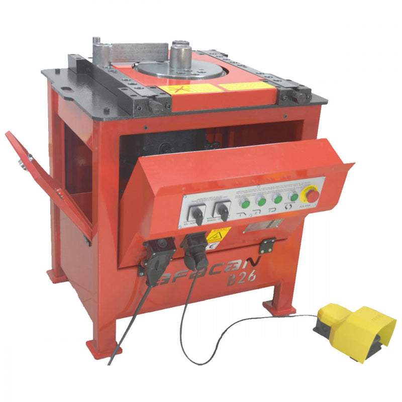 Electric Rebar Bending Machine 380V/1.5kW, Ø26mm (AF-B26)