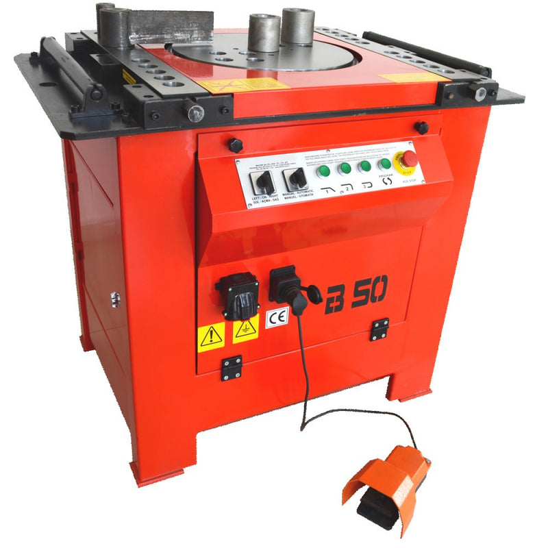 Electric Rebar Bending Machine 380V/7.5kW, Ø50mm (AF-B50)