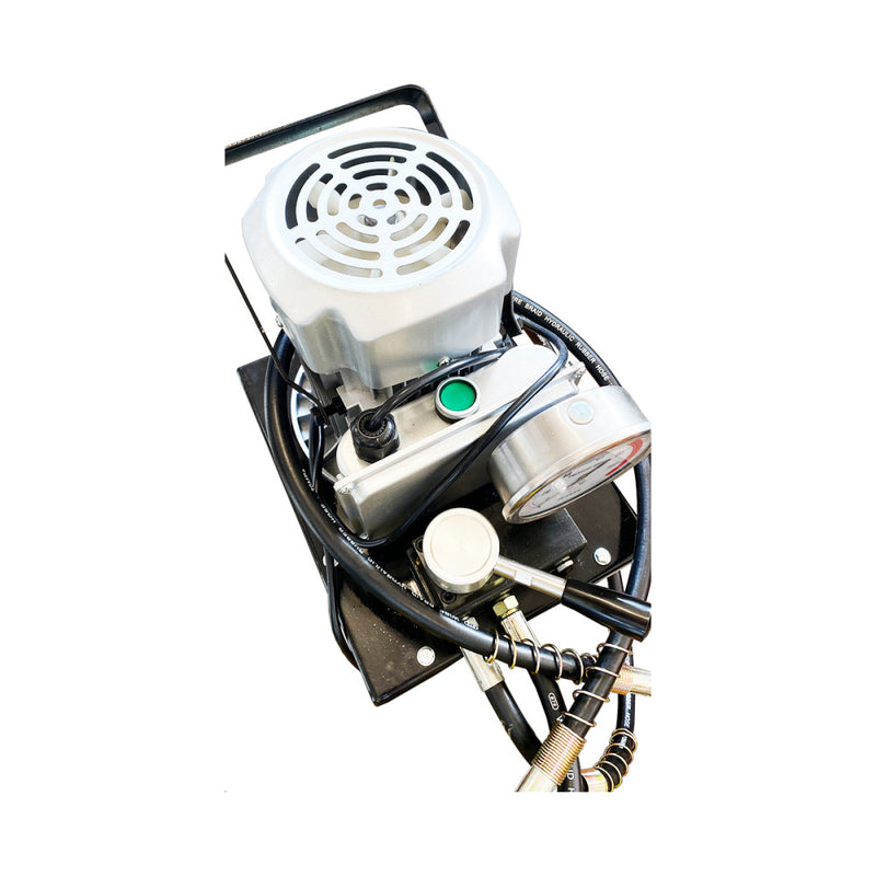 Dual-acting electric power unit, pump (manual valve 700 Bar-0.75kW/220V-8L) (B-630B-220-1HP-8L)