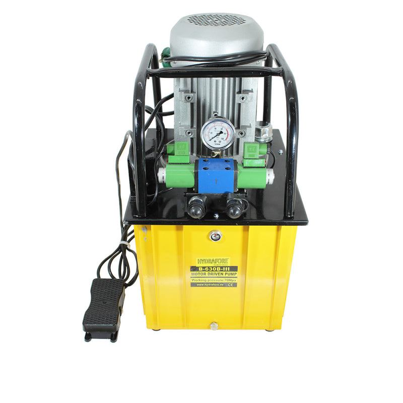 Dual-action electric power unit (solenoid valve 700Bar-3kW/380V-35L) (B-630B-III-380-4HP-35L)