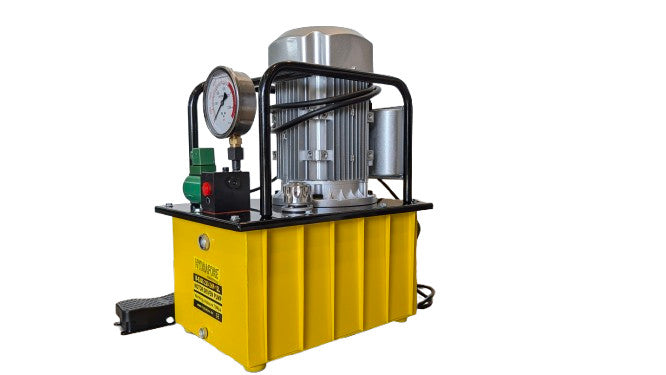 Egyszeres működésű elektromos hajtású tápegység (mágnesszelepes 700Bar-1.5kW/220V-12L) (B-630E-220-2HP-12L)