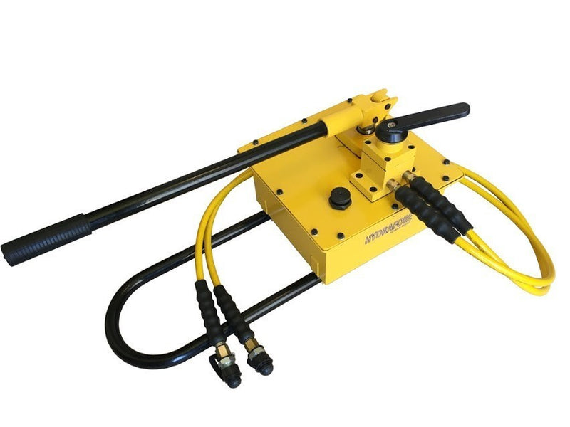 Dual-action hand-operated hydraulic power pack (700 Bar - 7000 cm3) (B-7000S)