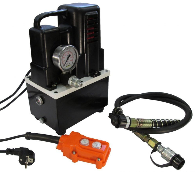 Single-acting electric-driven power unit (magnetic valve, with wired remote control) (B-700T)