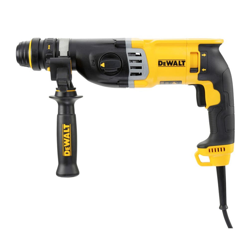 Fúrókalapács, SDS-Plus, 3-üzemmód, cseretokmány, 26 mm, 900 W, 3.0J, koffer (DeWALT D25144K-QS)