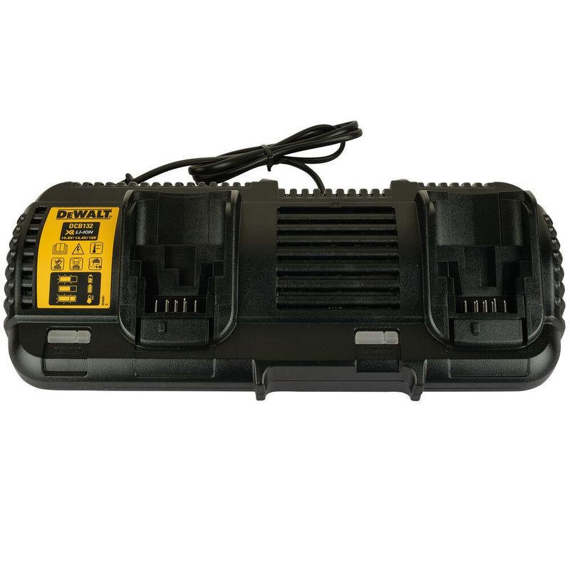 18V XR FLEXVOLT kétportos töltő (DCB132-QW)