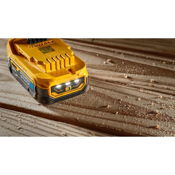 Akkumulátor, 18V, 2x1.7Ah, Powerstack XR Li-Ion (DeWALT DCBP034E2-XJ)
