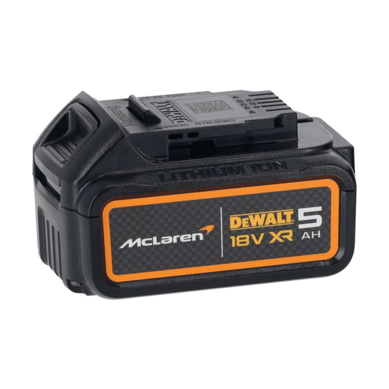18V/2x5Ah XR McLaren ütvefúró-csavarozó akkuval és töltővel TSTAK kofferben (DeWALT DCD85MP2T-QW)