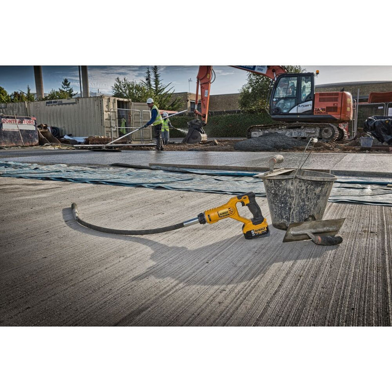 18V Cordless Concrete Vibrator (DeWALT DCE531N-XJ)