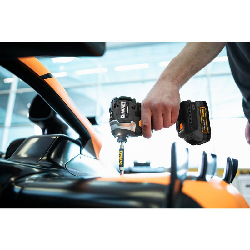 18V/2x1.7Ah XR McLaren PowerStack Compact Impact Driver with Battery, Charger in TSTAK Case (DeWALT DCF85ME2GT-QW)