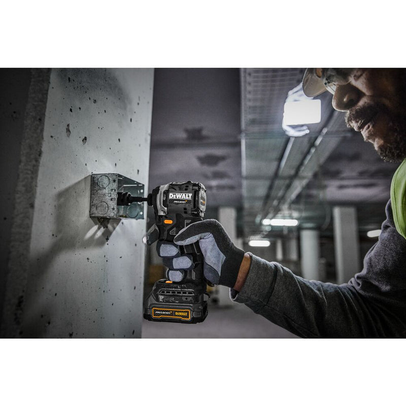 18V/2x1.7Ah XR McLaren PowerStack Compact Impact Driver with Battery, Charger in TSTAK Case (DeWALT DCF85ME2GT-QW)