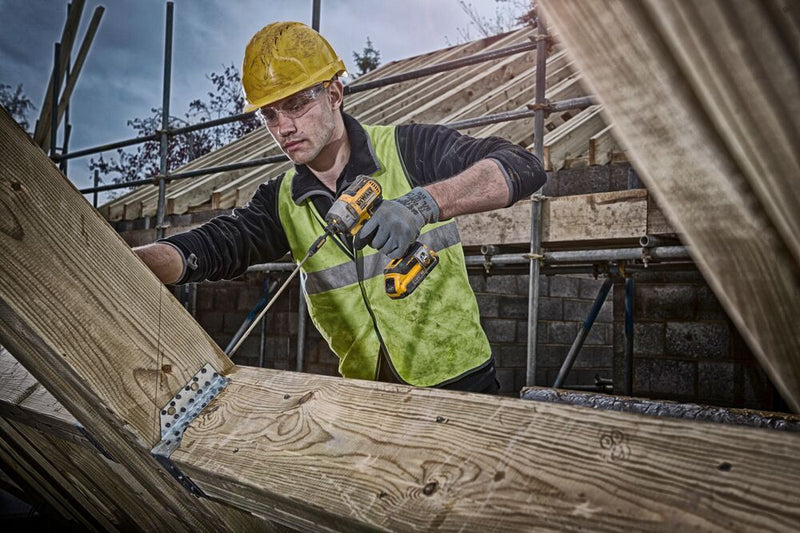 18V XR Kefementes Ütve-csavarozó (akku és töltő nélkül) (DeWALT DCF887N-XJ)