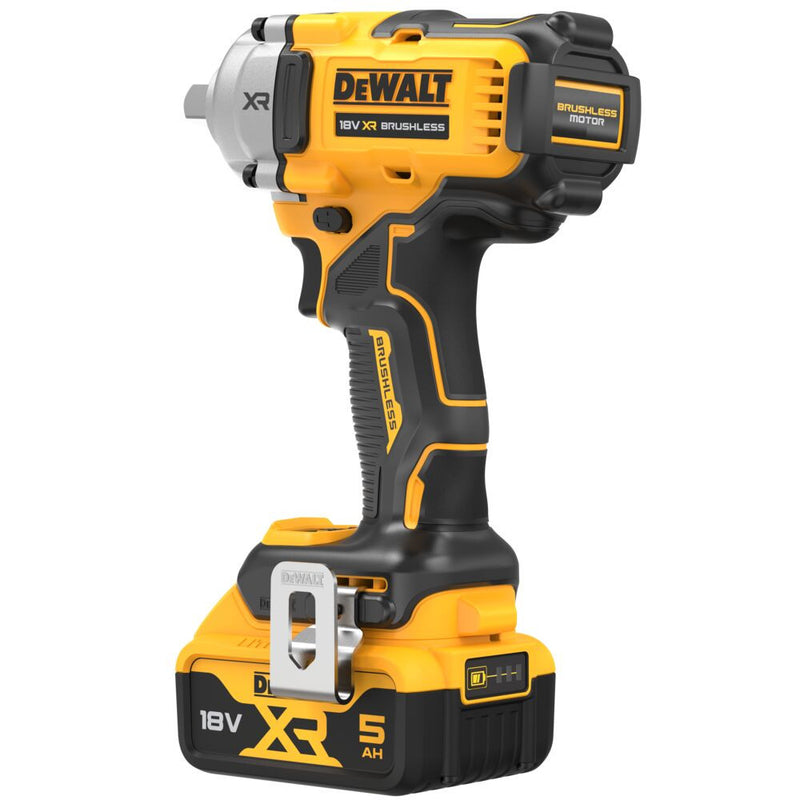 18V/2x5.0Ah Cordless Impact Wrench 1/2", XR Li-Ion, in TSTAK case (DeWALT DCF892P2T-QW)