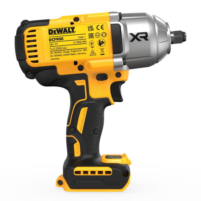 18V-os Akkus, Kefementes 1/2"-os Ütvecsavarozógép (DeWALT DCF900NT-XJ)