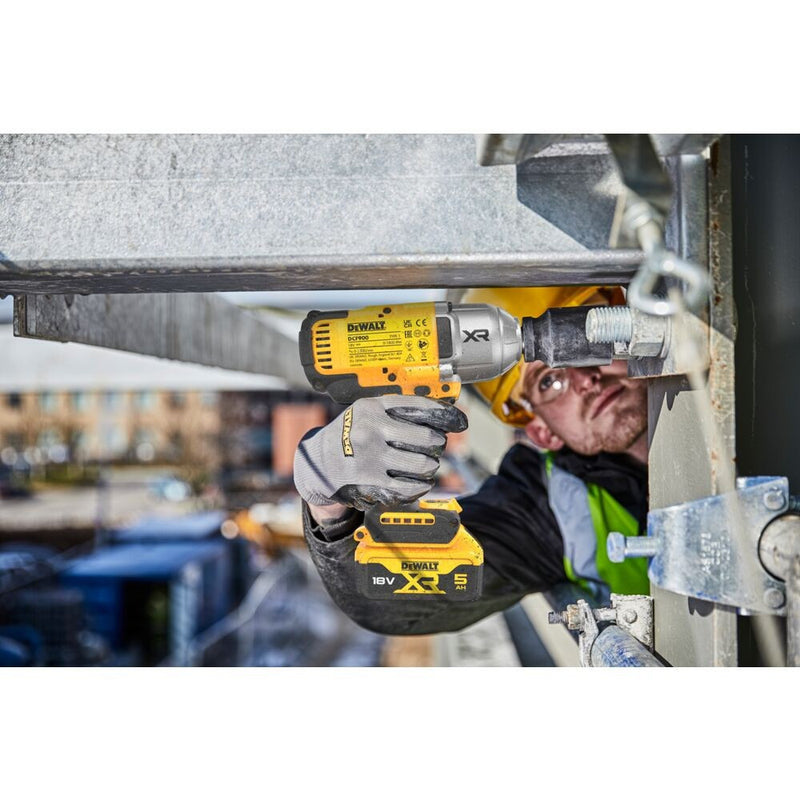 18V-os Akkus, Kefementes 1/2"-os Ütvecsavarozógép (DeWALT DCF900NT-XJ)
