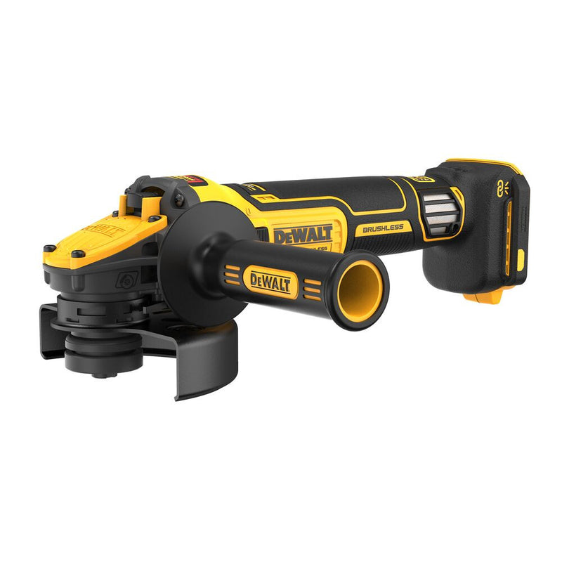 18V Akkumulátoros Sarokcsiszoló 125mm (DeWALT DCG409VSNT-XJ)