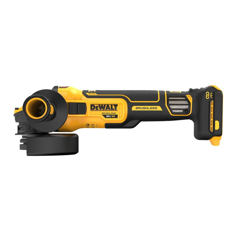 18V Akkumulátoros Sarokcsiszoló 125mm (DeWALT DCG409VSNT-XJ)