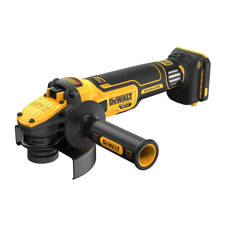 18V Akkumulátoros Sarokcsiszoló 125mm (DeWALT DCG409VSNT-XJ)