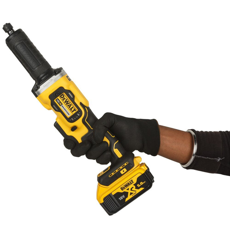 18V/2x5Ah XR Brushless Die Grinder, charger, case (DeWALT DCG426P2-QW)