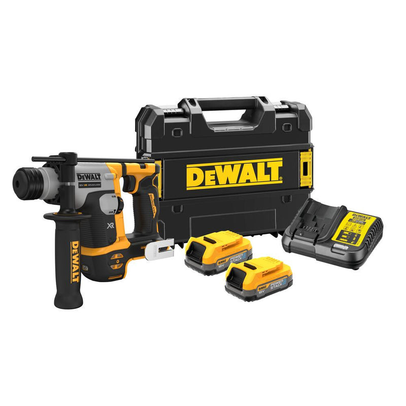 18V/2x1.7Ah Cordless Rotary Hammer, 1.4J, with battery and charger (DeWALT DCH172E2T-QW)
