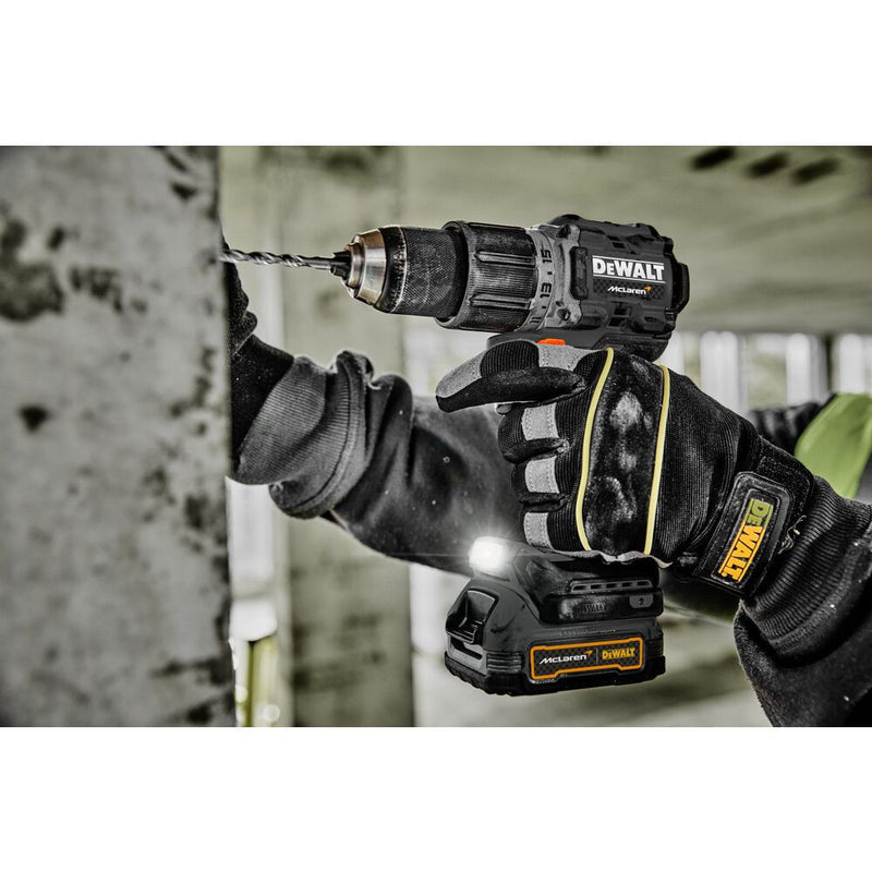 18V/2x1.7Ah XR McLaren PowerStack Gépszett akkuval, töltővel TSTAK kofferben (DeWALT DCK200ME2GT-QW)