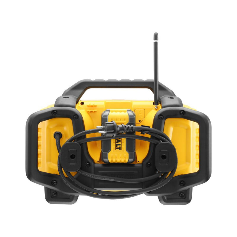 18V XR Bluetooth-os rádió és töltő (DeWALT DCR027-QW)