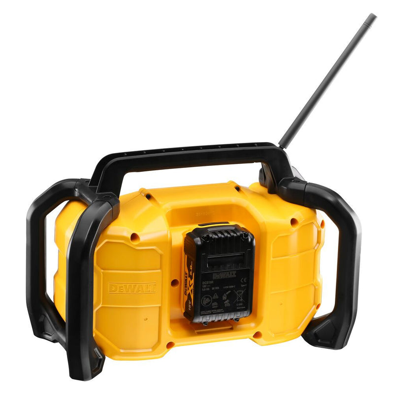 XR kompakt DAB/FM Bluetooth, AUX Rádió (DeWALT DCR029-QW)
