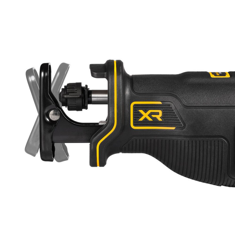 18V Akkumulátoros Orrfűrész, akku-töltő nélkül (DeWALT DCS382N-XJ)