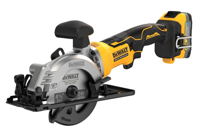 18V, 1x1.7 Ah Circular Saw 115 mm in TSTAK case (DeWALT DCS571E1T-XJ)