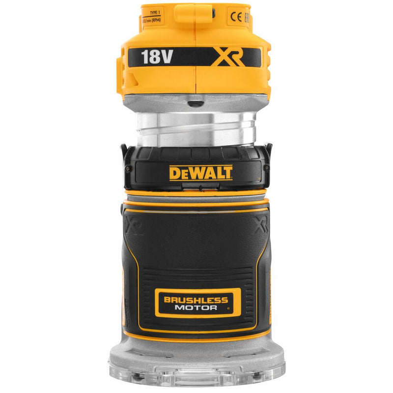 18V Cordless Router, 8mm (battery and charger not included) (DeWALT DCW600N-XJ)