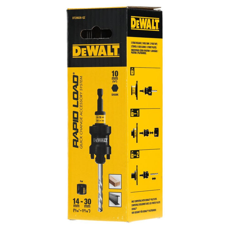 EXTREME Ø32–210 mm-es körkivágó felfogó (DeWALT DT20626-QZ)