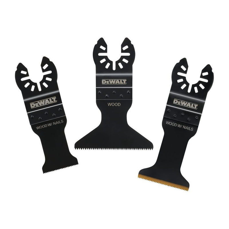 3-piece oscillating blade set (DeWALT DT20760-QZ)