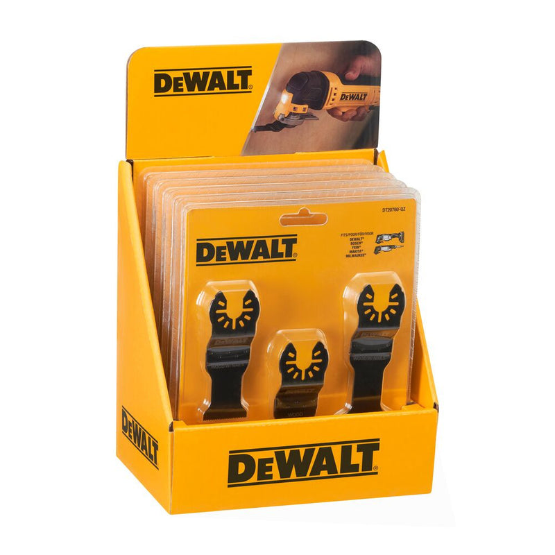 3-piece oscillating blade set (DeWALT DT20760-QZ)
