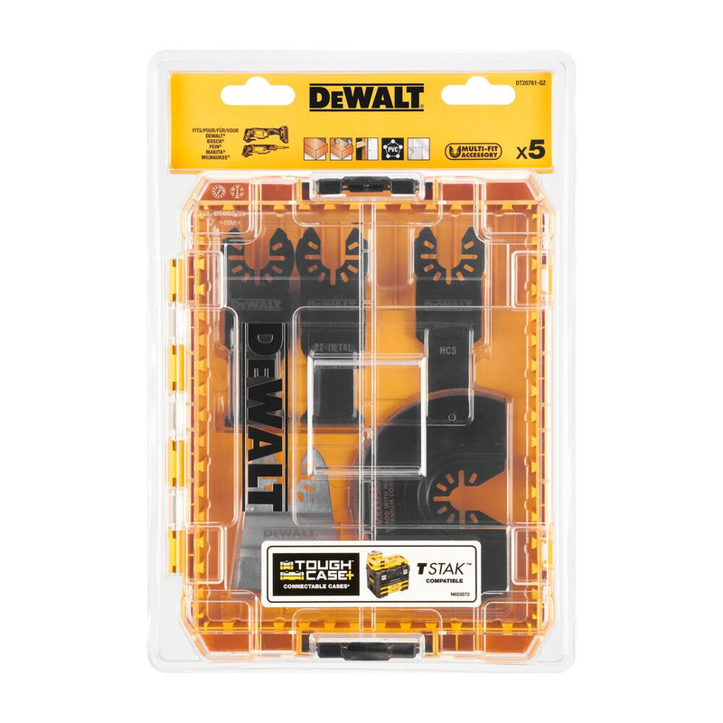 5-Piece Oscillating Blade Set (DeWALT DT20761-QZ)