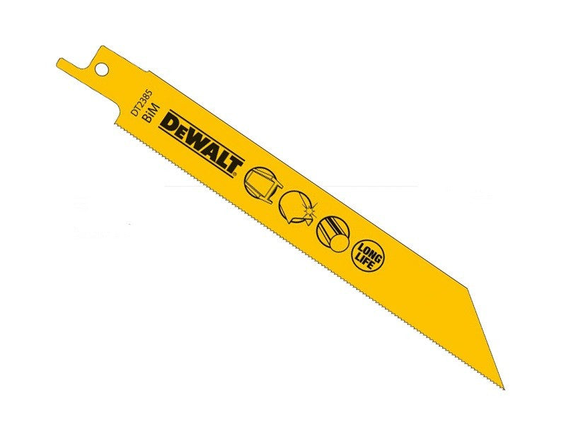 BI-METAL Cobalt Reciprocating Saw Blade for Metal 152mm - 5 pcs/pack (DeWALT DT2385-QZ)