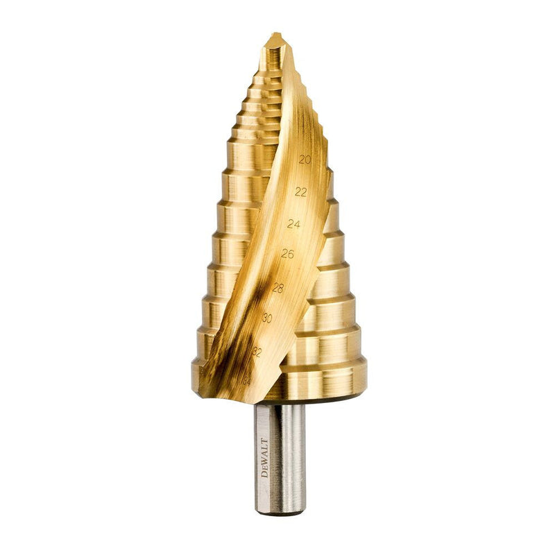 Lépcsősfúró 20-34mm, 10mm HEX (DeWALT DT5031-QZ)